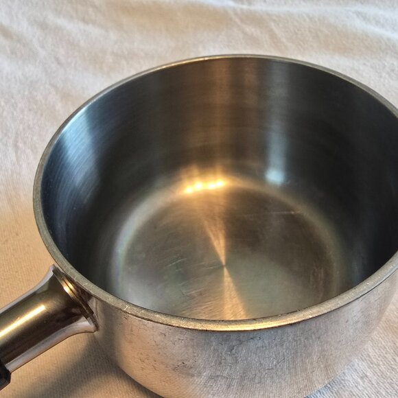 Wear Ever Aluminum Inner Clad Plus Stainless Sauce Pot 1 Qt Made in USA No R-781 - Picture 4 of 15
